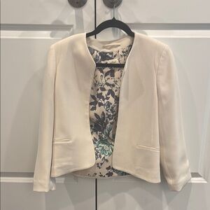 Wilfred Cream Blazer Contemporary Minimalist Design